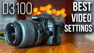 Nikon D3100 Best Settings For Video  How To Set Up D3100 For Video With Test Footage [upl. by Zednanreh]