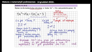 Zad 14 Zadanie dowodowe Wyrażenia algebraiczne [upl. by Leasia3]