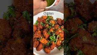 The BEST chicken 65 Indian Popcorn Chicken 😍 Shorts [upl. by Naasah]