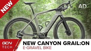 Raw Power The New Canyon GrailON EGravel Bike [upl. by Myk547]