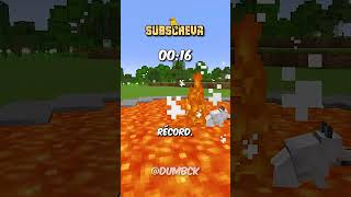 ¡He batido un récord mundial en MINECRAFT ⛏️ shorts [upl. by Schwarz225]