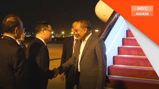 PM Anwar tiba di Shanghai China [upl. by Spring]