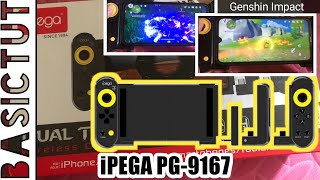 iPEGA PG9167 Dual Thorn wireless Controller for Android and IOS UNBOXING and REVIEW games test [upl. by Angle616]