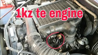 1kz diesel engine sensor pype setting Toyota 1kz te diesel pump [upl. by Etennaej]