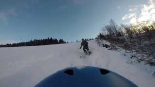 GoPro Skiing EifelHohe AchtJammelshofen [upl. by Dibb]