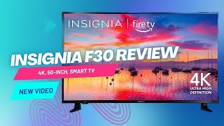 INSIGNIA 50inch Class F30 Series LED 4K UHD Smart Fire TV Review [upl. by Blanchette]