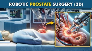 How Robotic Prostate Surgery Is Performed  Robot Assisted Prostatectomy 3D Animation [upl. by Ariajaj]