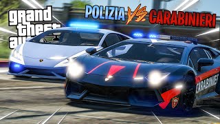 CARABINIERI vs POLIZIA CHALLENGE  GTA 5 LSPDFR IN COPPIA ITA 👮👮‍♀️ [upl. by Alethia]