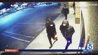 Burglaries caught on camera in West Covina [upl. by Ainollopa]