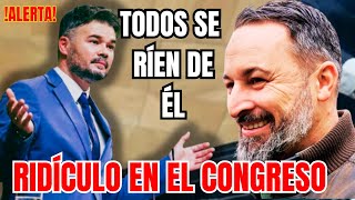 ¡El Momento Más Humillante de RUFIAN 😱 ¡Los De Abascal y El Congreso SE DESCOJONAN [upl. by Pelagias755]