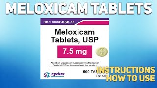 Meloxicam tablets how to use How and when to take it Who cant take Meloxicam [upl. by Rheingold]