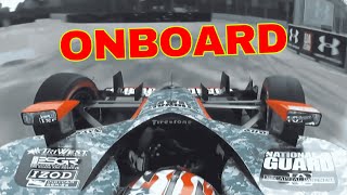 JR Hildebrand Onboard 2011 IndyCar Baltimore [upl. by Atinna]