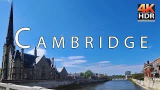 Historical Galt Walking Tour 4K HDR in Cambridge Ontario Canada [upl. by Izawa]