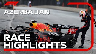 Race Highlights  2021 Azerbaijan Grand Prix [upl. by Peddada]