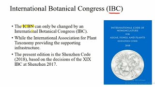 ICBN International Code of Botanical Nomenclature introduction and Principles in Urdu [upl. by Nagn]