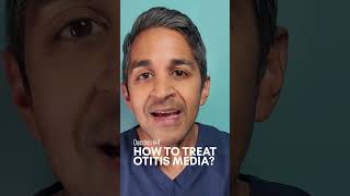 Otitis Media Explained w Alok Patel MD  full video on the channel shorts doctor doctors [upl. by Adnarrim]