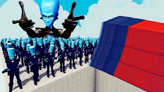 200x MEGAMIND  1x GIANT vs EVERY GOD  Totally Accurate Battle Simulator TABS [upl. by Ilamad]