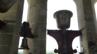 Campanas de Catedral de Pamplona torre sur Festividad de San Fermin [upl. by Corell]