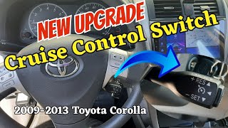 Toyota Corolla Gets OEM Cruise Control Switch Installed  20092013  10th Gen Toyota [upl. by Metsky]