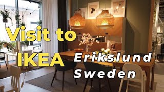 Visit to IKEA Erikslund Sweden  Shoppingtrip [upl. by Refiffej]