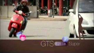 Vespa GTS 125 Super  Official Video [upl. by Ahseneuq120]