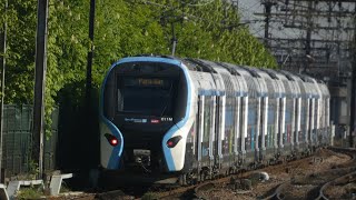 Z58500 RER NG en éssais sur le RER D [upl. by Valerle]