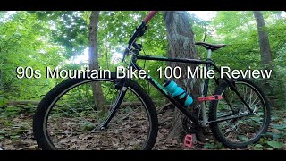 90s Mountain Bike 100 Mile Review  1990 Trek 7000 [upl. by Edya]