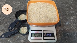 Grams amp kilograms Food measurement with weighing scaleHow to learn grams amp kilograms for beginners [upl. by Anertak83]