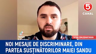 Noi mesaje de discriminare din partea susținătorilor Maiei Sandu [upl. by Alexandra]