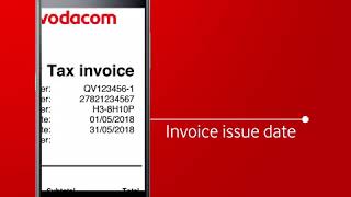 Vodacom Self Service  Understanding Your Invoice [upl. by Bred]