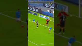 Mctominay scores to Napoli on coma first minutes football realmadrid [upl. by Nnitsuj]