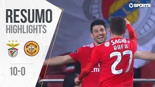 Highlights  Resumo Benfica 100 Nacional Liga 1819 21 [upl. by Nosredna608]