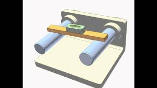 Checking parallelism in vertical plane between two holes [upl. by Aluin]