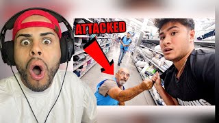 LAST TO LEAVE WALMART WINS 10000 ATTACKED DJ Faboloso Reaction [upl. by Htidirem]