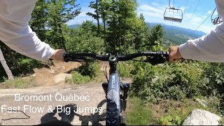 Bromont Mountain Biking  Quebec Canada  Fast Flow amp Big Jumps [upl. by Armillda]