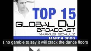 Markus Schulz Global DJ Broadcast Top 15  March 2009 [upl. by Hally]