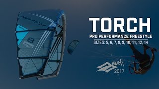 2017 Naish Torch with ESP  Pro Performance Freestyle Kite [upl. by Nagoh]