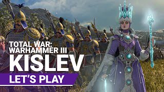 Lets play with Tzarina Katarin of The Ice Court  Total War WARHAMMER III [upl. by Larkins506]