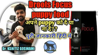 FOCUS PUPPY STARTER FOOD REVIEW । pedigree vs focus start food comparison। best puppy starter food [upl. by Necaj]