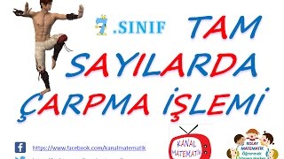 71 Tamsayılarda Çarpma İşlemi ve Modelleme  7 Sınıf [upl. by Jaenicke]