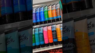 Mont Marte Acrylic 🎨🖌️ Colour Paint Set Unboxing🔥montmarte acrylicpainting watercolor shortvideo [upl. by Einohtna]