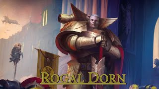 Warhammer 40k  Rogal Dorn [upl. by Nossyla]