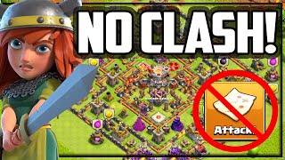 MAX Clash of Clans Clan Games WITHOUT Attacking No CLASH Clash 22 [upl. by Jemmy]