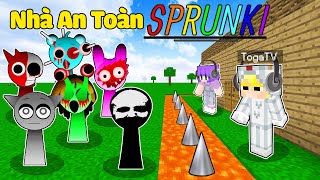 Tô Gà Thử Thách 24H Xây Nhà An Toàn Chống Lại Sprunki Horror Trong Minecraft [upl. by Floyd411]