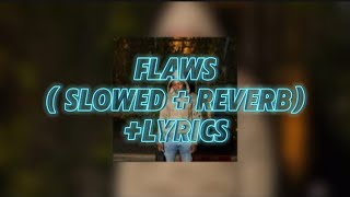 Flaws  slowed  reverb Lyrics by Tylan1k [upl. by Aehsan722]