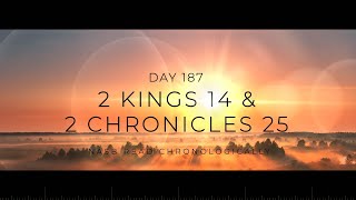 Day 187  OneYear Chronological  Daily Bible Reading Plan  NASB [upl. by Carney87]