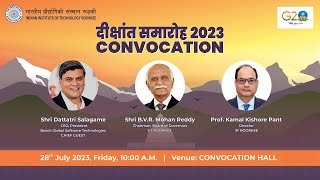 IIT Roorkee Annual Convocation 2023 [upl. by Fries]