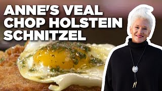 Anne Burrells Veal Chop Holstein Schnitzel  Secrets of a Restaurant Chef  Food Network [upl. by Keheley]