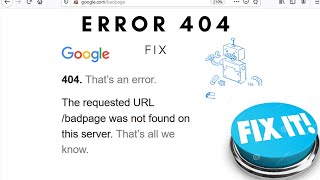 How To Fix 404 Errors on Your Website  A Complete Guide [upl. by Akinot]