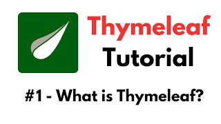 Thymeleaf Tutorial 1  What is Thymeleaf [upl. by Lennahs750]